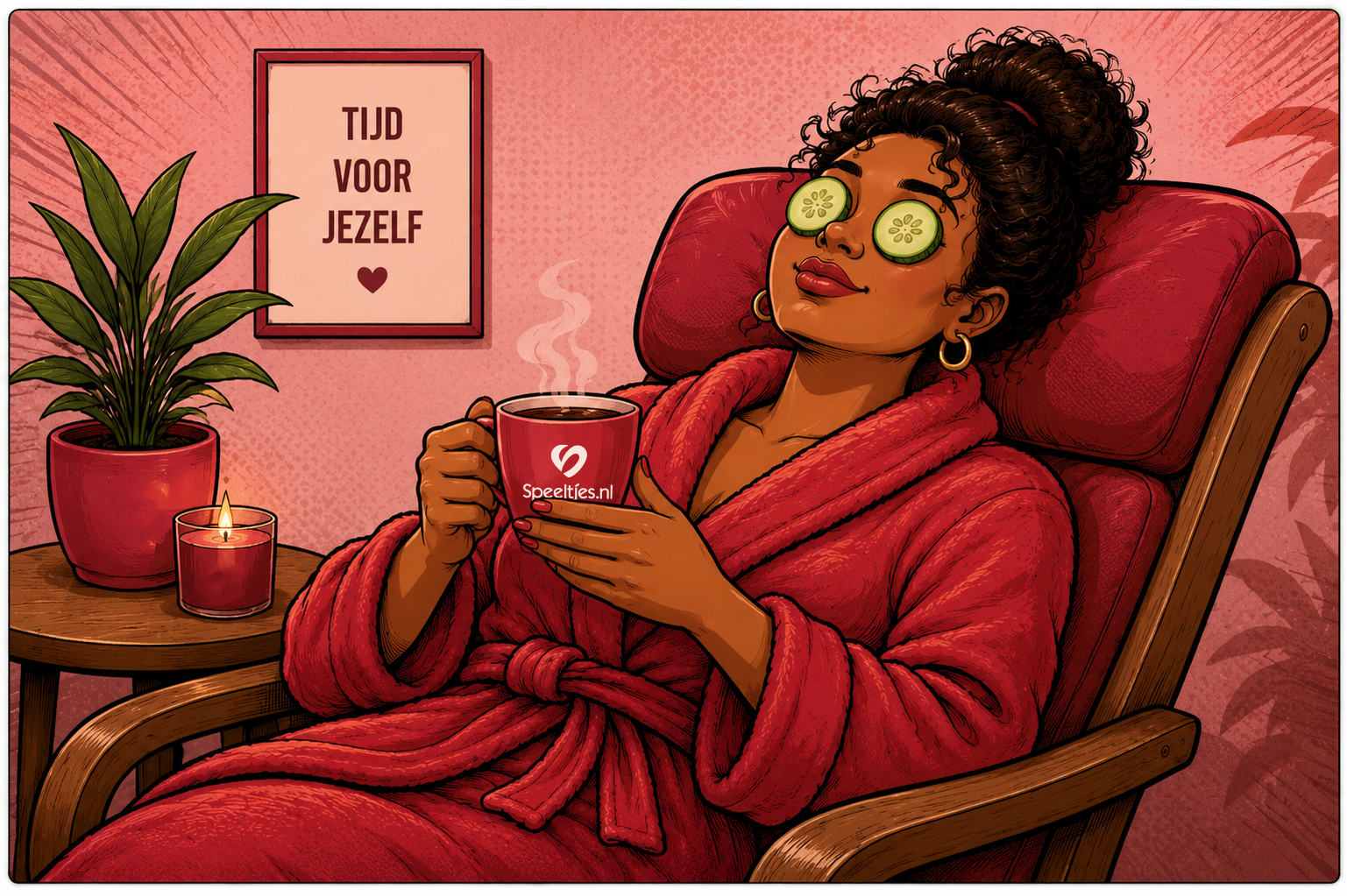 Relaxende vrouw
