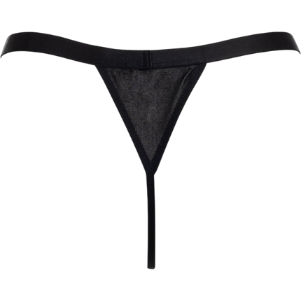 Amorable zwarte mannen string, one size