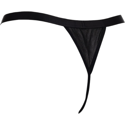Amorable zwarte mannen string, one size
