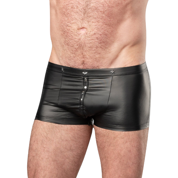 Amorable   Wetlook Shorts Zwart