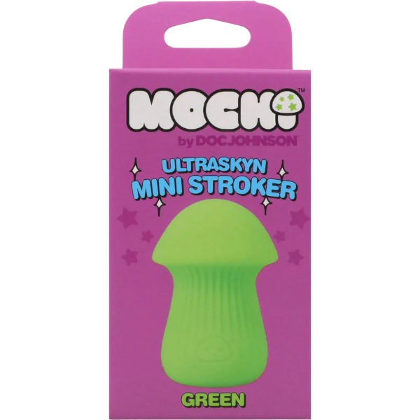 Doc Johnson Mushroom Stroker ULTRASKYN Mini Groen – Masturbator Man
