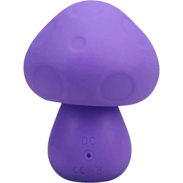 Doc Johnson Mushroom Vibe Oplaadbare Siliconen Vibrator Paars – Mannen