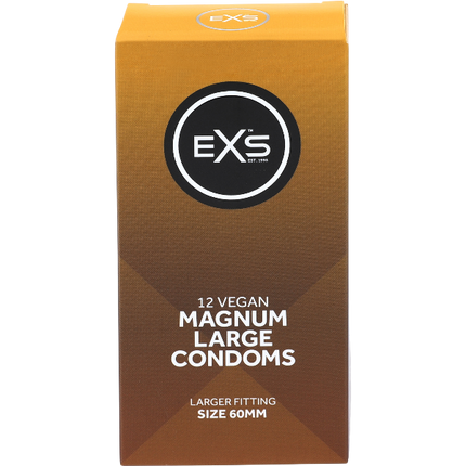 EXS Magnum Condooms 60mm Extra Breed – 12 stuks