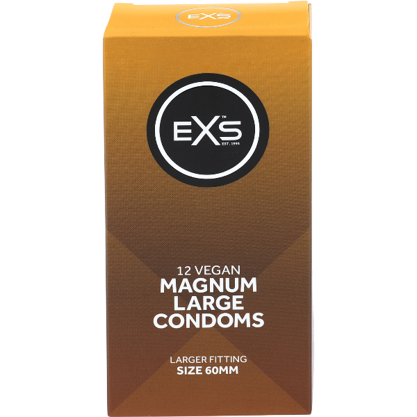 EXS Magnum Condooms 60mm Extra Breed – 12 stuks