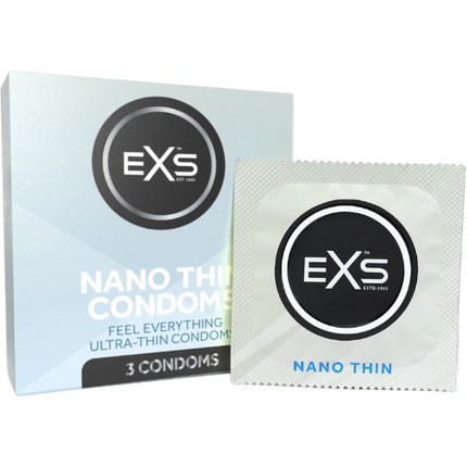 EXS Nano Thin Condooms 0,05mm Super Dun – 12 stuks