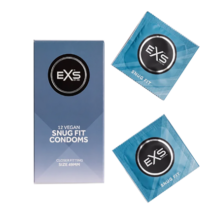 EXS Snug Fit Condooms 49mm Nauwsluitend – 12 stuks