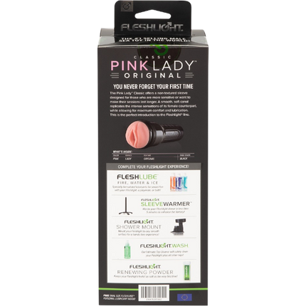 Fleshlight Pink Lady Original Masturbator – Klassieke Vagina Opening