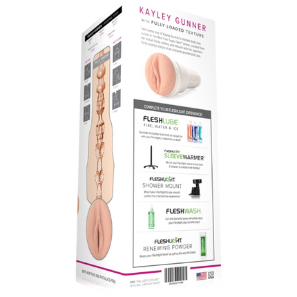 Fleshlight Kayley Gunner Masturbator – Signature Serie Vagina Opening