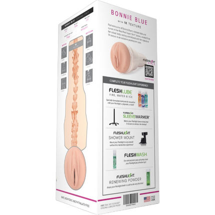 Fleshlight Bonnie Blue Masturbator – Signature Serie Vagina Opening