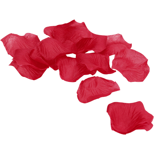 Rozenblaadjes in Organza Zakje Wijnrood – Romantisch Cadeau Decoratie