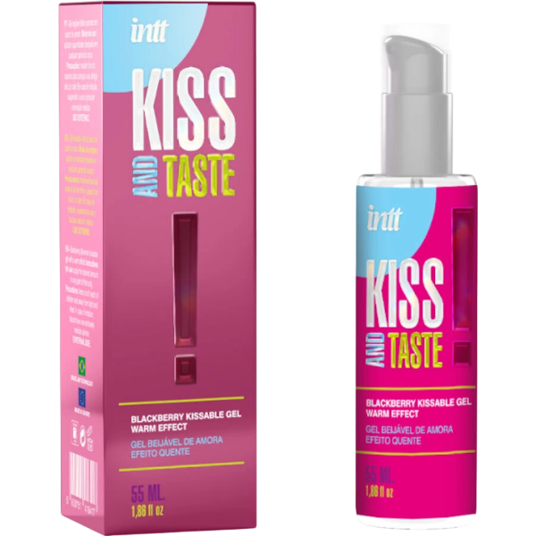 INTT Kissable Gel Warm Effect Bosbes – Opwarmend Oraal Glijmiddel