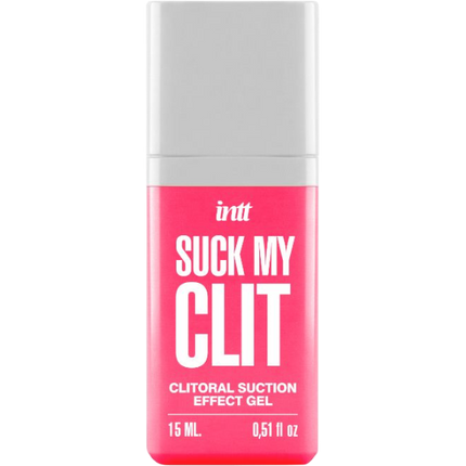 INTT Suck My Clit Aardbei Clitoris Stimulatiegel – Zuiging Vibratie