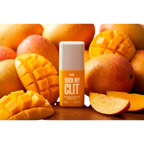 INTT Suck My Clit Tropical Mango Clitoris Stimulatiegel – Intense Sensatie