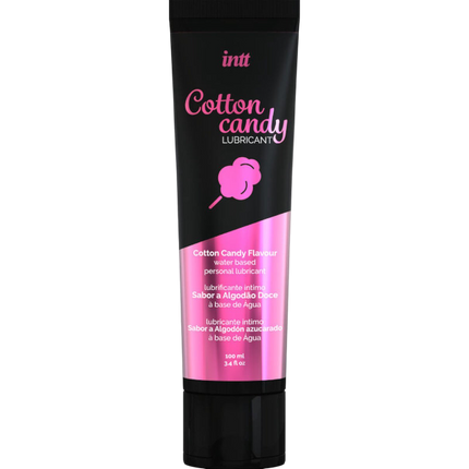 INTT Cotton Candy Glijmiddel Waterbasis Suikerspin – kusbaar