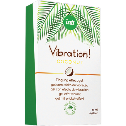 INTT Vegan Coconut Massage Gel 100% Vegan Kokosnoot – kusbaar