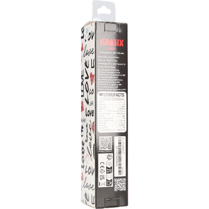 Klassieke vibrator met kleurrijk design