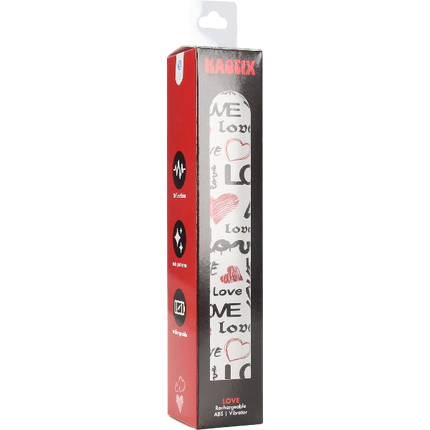 Klassieke vibrator met kleurrijk design