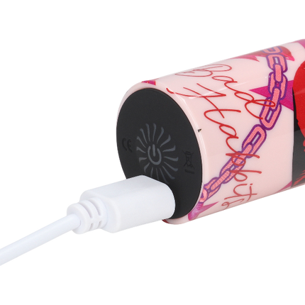 Klassieke vibrator met kleurrijk design