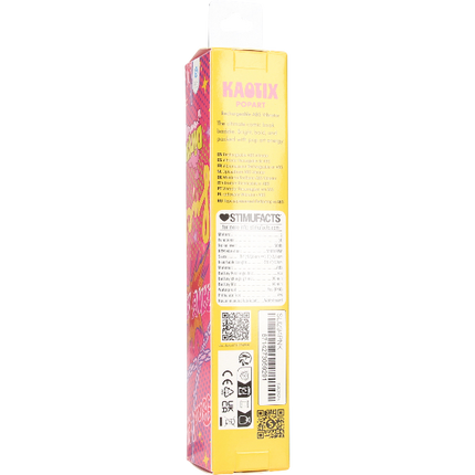 Klassieke vibrator met commic design