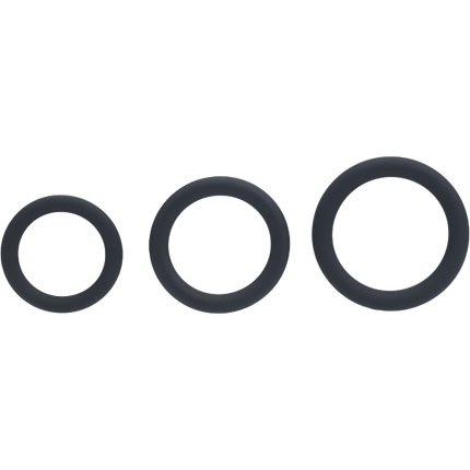 Levelz Classic Silicone Cockring Set XS/S/M Set of 3 – Klassieke Set
