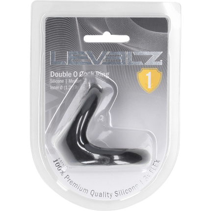 Levelz Double O Silicone Cockring Medium – Dubbele Ring