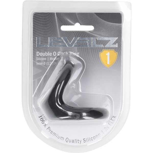 Levelz Double O Silicone Cockring Medium – Dubbele Ring