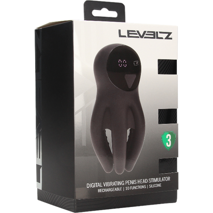 Levelz Digitaal Vibrerende Glans Stimulator met Tentakels – Mannen