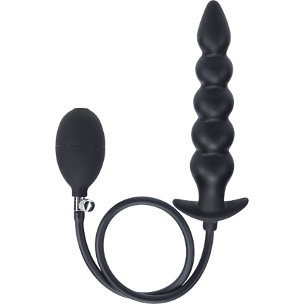 Levelz Opblaasbare Anale Plug Gekrald – Instelbare Anale Plug