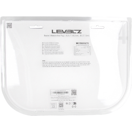 Levelz Opblaasbare Anale Plug Gekrald – Instelbare Anale Plug