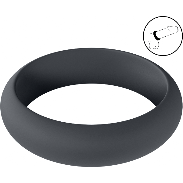 Levelz Wide O Silicone Cockring 35mm – Brede Penisring