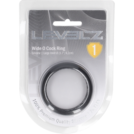 Levelz Wide O Silicone Cockring 42mm – Brede Penisring