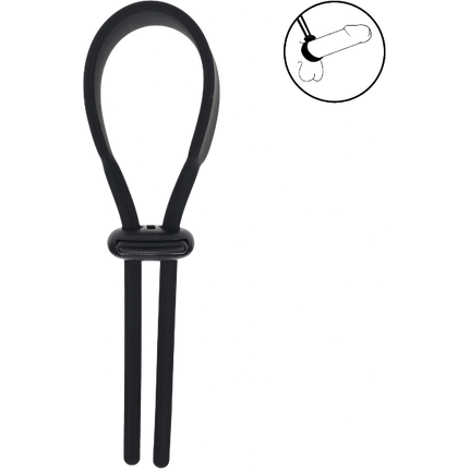 Levelz Wide Adjustable Silicone Lasso Cockring 5mm