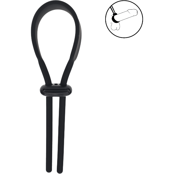 Levelz Wide Adjustable Silicone Lasso Cockring 5mm
