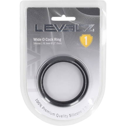 Levelz Wide O Silicone Cockring 50mm – Brede Penisring