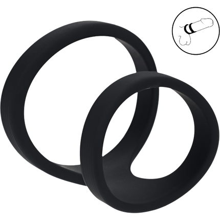 Levelz 2 Loop Silicone Cockring – Multi-Loop Penisring