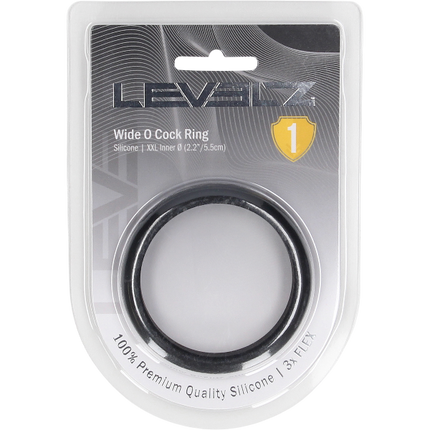 Levelz Wide O Silicone Cockring 55mm – Brede Penisring