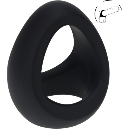 Levelz Soft Tri O Silicone Cockring – Drie-Ring Systeem