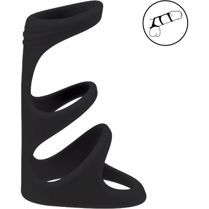 Levelz 3 Loop Silicone Cockring – Multi-Loop Penisring
