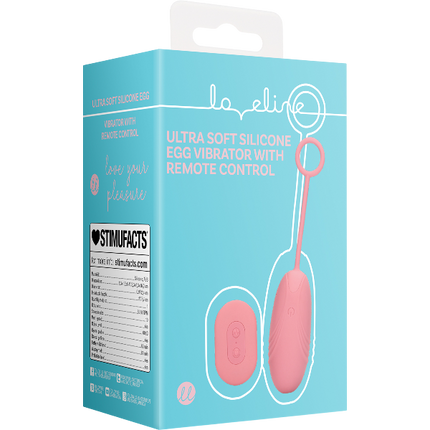 Loveline Ei Vibrator met Afstandsbediening – voor koppels