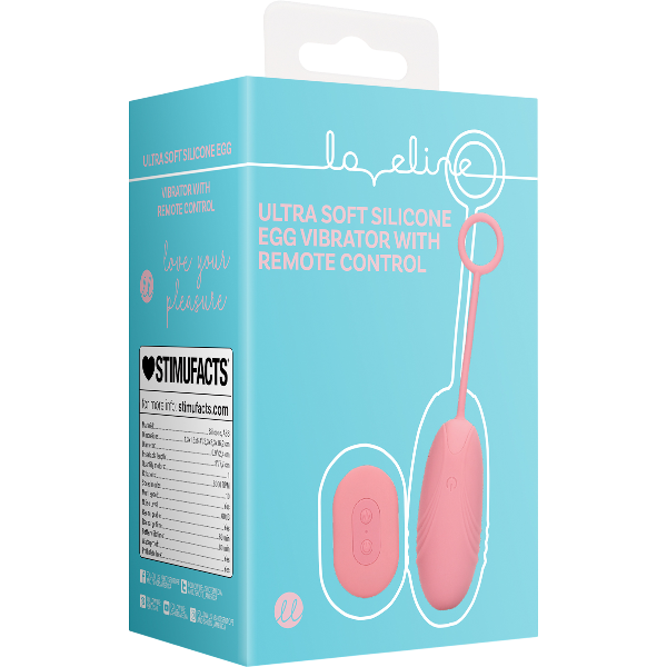 Loveline Ei Vibrator met Afstandsbediening – voor koppels