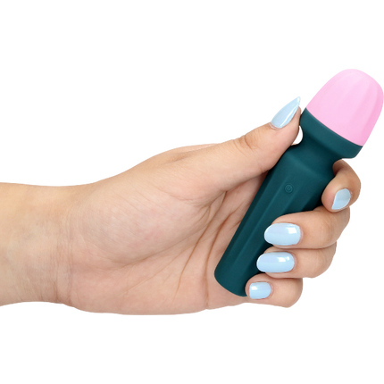 Loveline Mini Wand Vibrator – Krachtige Compacte Wandvibrator blauw