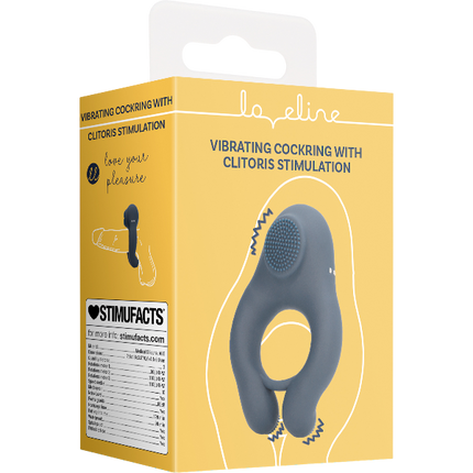 Loveline Vibrerende Cockring met Clitoris Stimulatie – Koppel