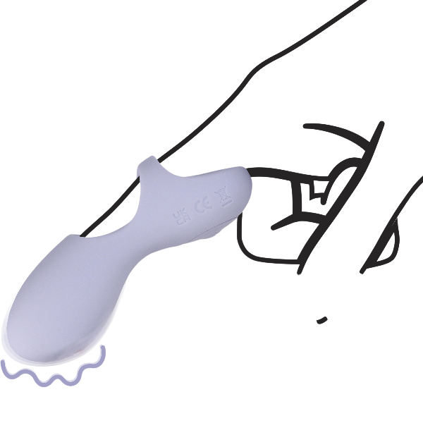 Loveline Vinger Vibrator Siliconen – Draagbaar Clitoris Stimulator