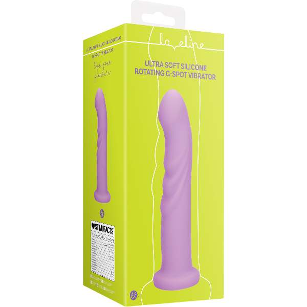 Loveline Roterende G-spot Vibrator Ultra Soft – Draaiende Stimulatie