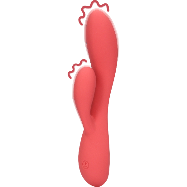 Loveline Ultra Soft Silicone Rabbit Vibrator – G-spot en Clitoris