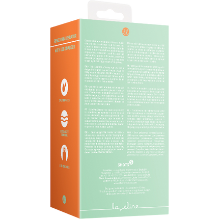Loveline Ribbed Mini Vibrator USB – Geribbeld Compact Vibrator