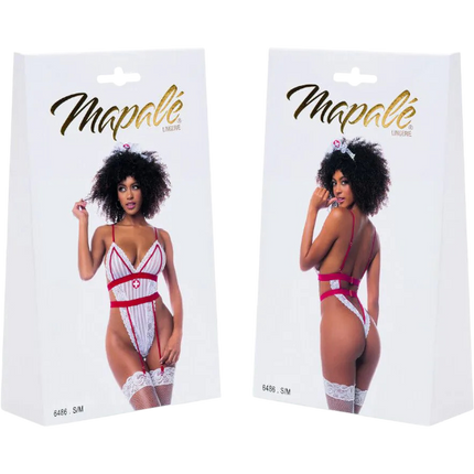 Mapalé Anita Verpleegster Kostuum Wit – Premium Nurse