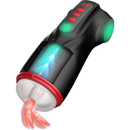 Masturs Raven Shadow Sinner Multi-Function Masturbator – Premium Fantasy Stroker