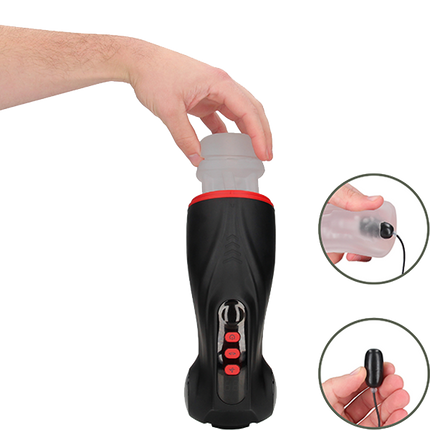Masturs Raven Shadow Sinner Multi-Function Masturbator – Premium Fantasy Stroker