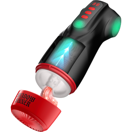Masturs Raven Shadow Sinner Multi-Function Masturbator – Premium Fantasy Stroker
